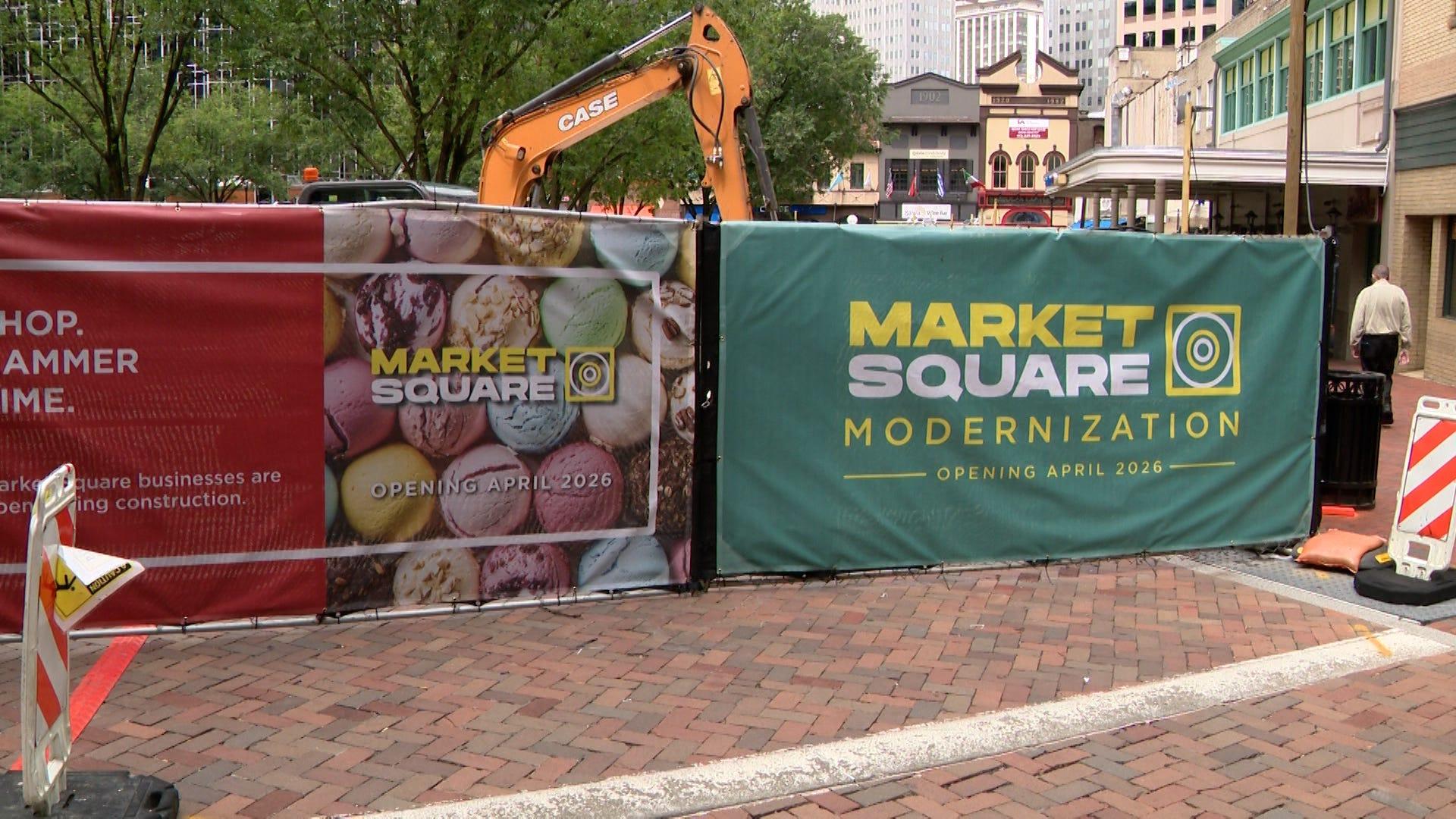 Market Square businesses in Pittsburgh face construction challenges