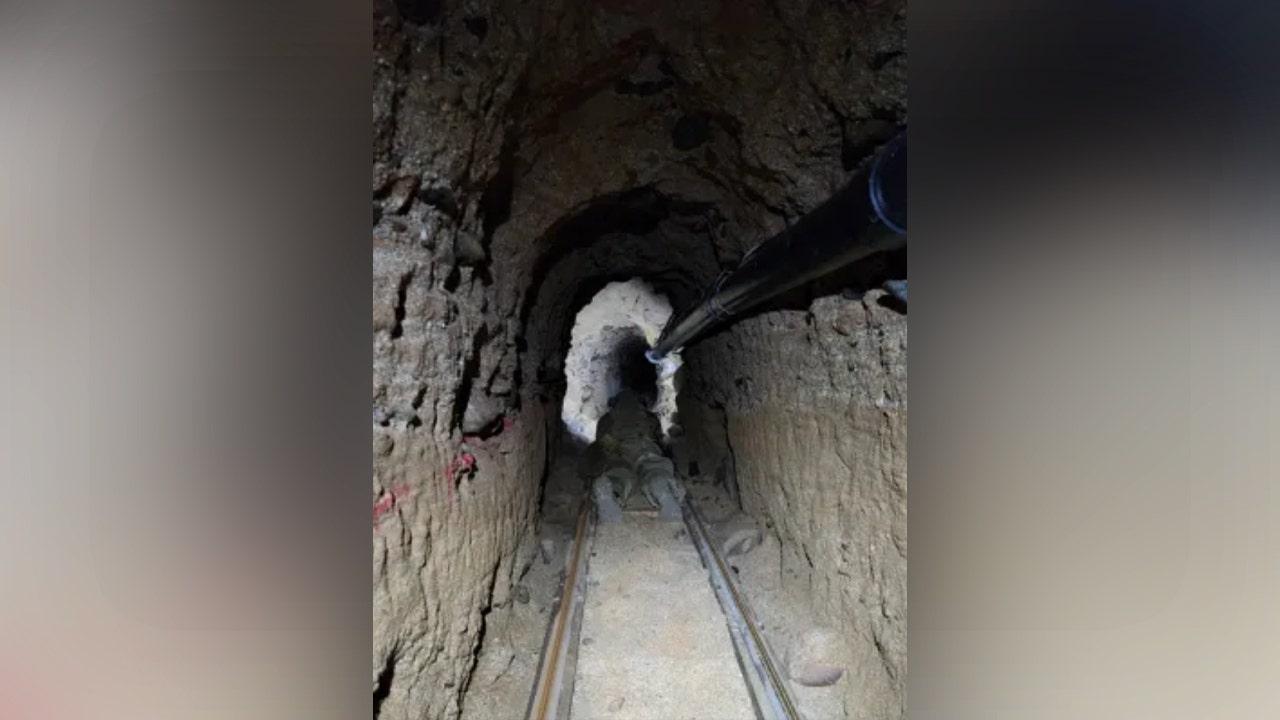 Border Patrol agents shut down massive drug smuggling tunnel between Tijuana and San Diego