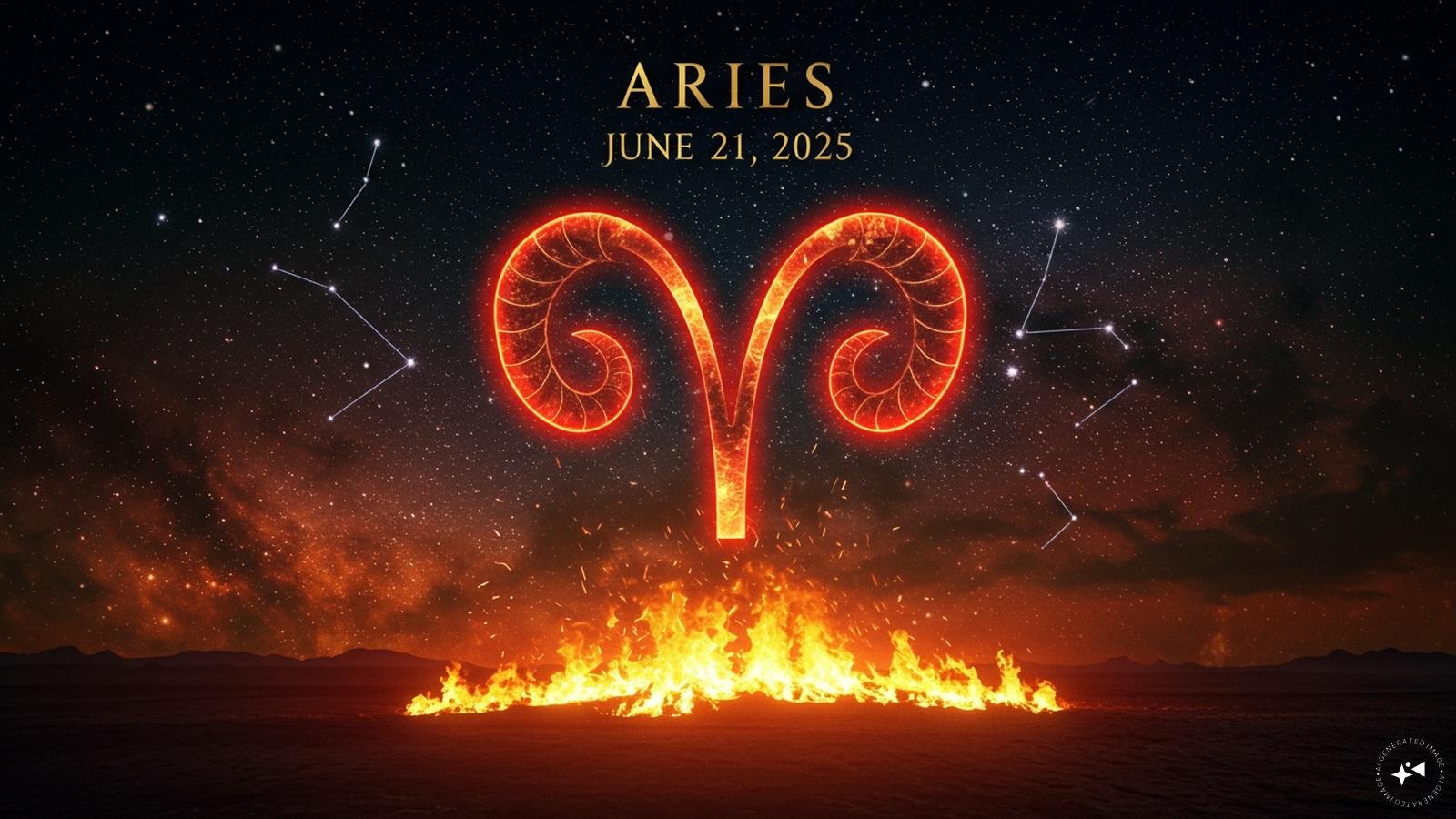 Aries Horoscope Today, June 21st, 2025