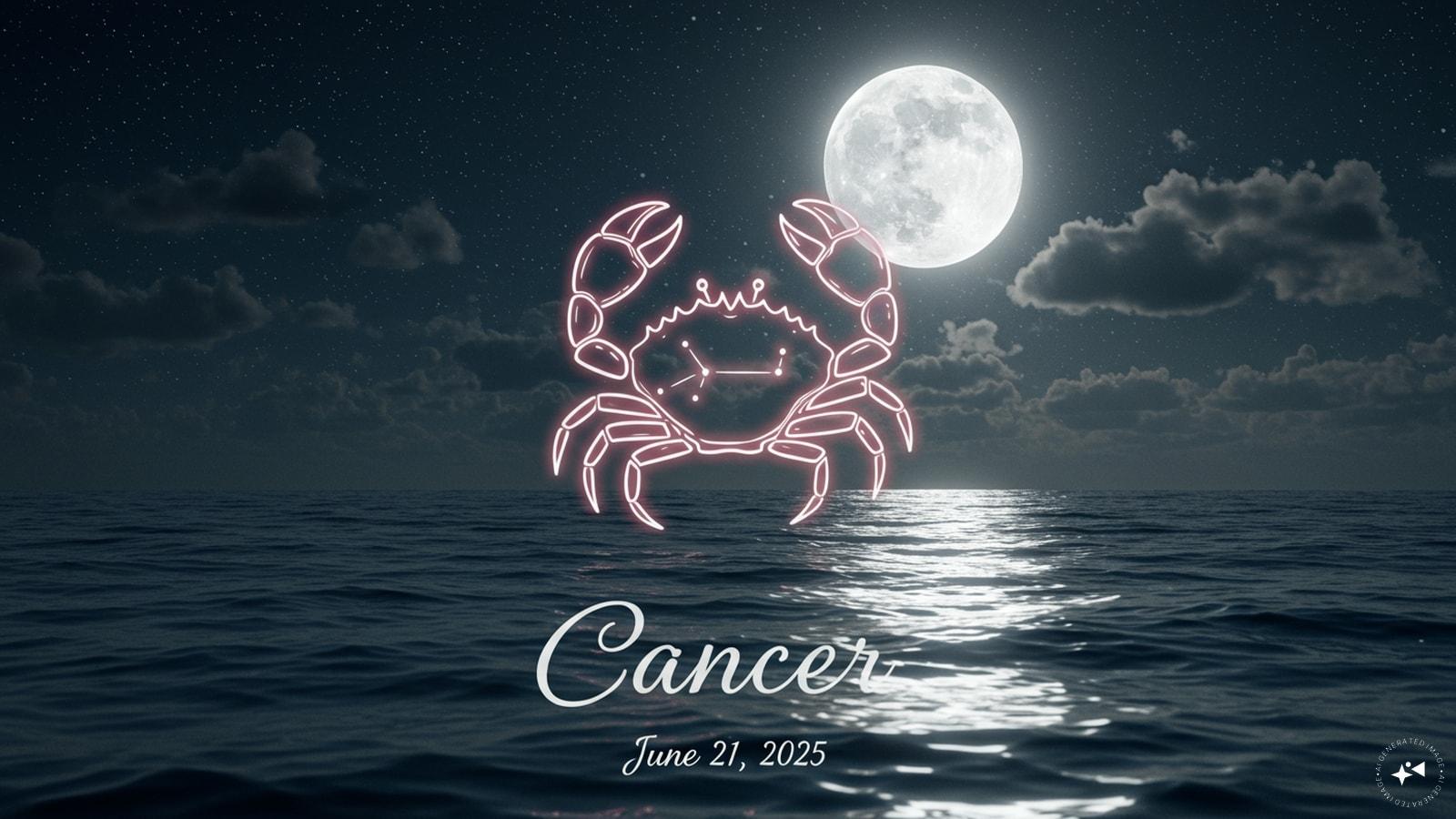 Cancer Horoscope Today, June 21st, 2025