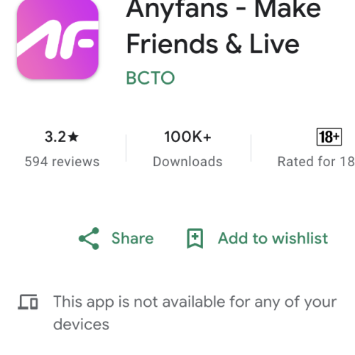 anyfans on google play